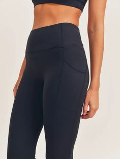 Constructed from nylon-Lycra solid fabric fit for the most rigorous workouts, these leggings feature a no-seam front, a swoop seamline back, and side pockets for your gadgets. 77% nylon, 23% Lycra® Tummy control. Moisture-wicking. Four-way stretch Sporty 4-way Stretch Leggings With Built-in Shorts, Sporty Leggings With Built-in Shorts And 4-way Stretch, Tight Athleisure Activewear With Side Pockets, Solid Color Athleisure Leggings With Comfort Waistband, Sports Leggings With Contoured Waistband, Solid Gym Leggings With Comfort Waistband, Functional Solid Leggings With Comfort Waistband, Solid Color Gym Leggings With Comfort Waistband, Functional Solid Color Leggings With Comfort Waistband