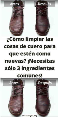 Limpiar tus prendas de cuero es algo fundamental para mantenerlas siempre en buen estado y sin ningún tipo de problemas. De seguro querrás que siempre se vean relucientes. El cuero es un material delicado que, si no limpiamos apropiadamente, puede estropearse rápidamente. Muchas veces, pasarle un simple trapo húmedo no es suficiente para sacarle el brillo que merece, así que tenemos que optar por otros productos más eficaces. Diy Shoes, Ankle Boot, Boots, Clothes