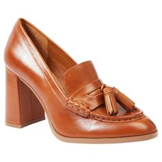 Vince Camuto Chelivia Tailored Leather Heeled Loafer - 20846193 | HSN Luxury Loafers With Sculpted Heel And Almond Toe, Ireland Fashion, Fashion Shoes Flats, Good To Know, Tailored Design, Flowy Skirt, Black Walnuts, Heeled Loafers, Favorite Dress