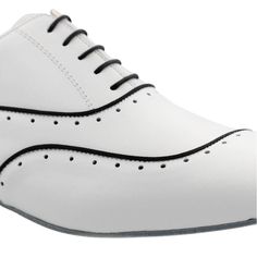 Softest white leather with a black trim detail. The five eyelet lace-up design will keep you securely in the shoe during a full range of motion. Natural leather Cushioned anti-inflammatory "No More Pain" insole Shock absorbing 2.20mm rubber heel Non-slip buffalo suede outsole Satin bag with two separate compartments Imported from Italy *We make every effort to provide accurate product images. Actual colors may vary due to your device screen settings, lighting conditions during image taking, and Classic White Lace-up Leather Shoes, White Plain Toe Lace-up Shoes For Derby, White Lace-up Leather Shoes, White Low-top Leather Shoes With Rubber Sole, Formal White Leather Shoes With Rubber Heel Cap, White Leather Lace-up Shoes, White Fitted Wingtip Oxfords, Fitted White Plain Toe Oxfords, White Plain Toe Lace-up Shoes For Formal Occasions