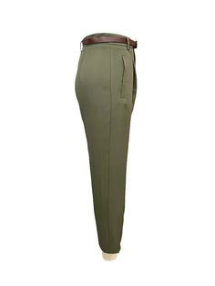 High-Waisted Loose Pleated Pants with Buttoned Detail and Pockets Loose Suit, Suit Pants, Pleated Pants, Elevate Your Style, Your Style, High Waisted, Pants, Design, Trousers