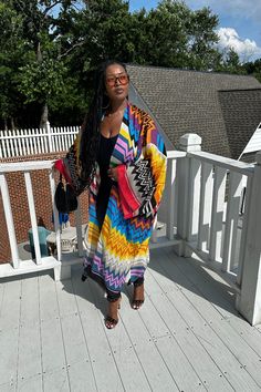 Rich Auntie at it's finest! Our fashion satin kimono can be worn as an oversized dress on it's own or cinched at the waist for a more fitted look. Flowy and colorful style definitely can make this a beach coverup or vacation look. In One Size fits most as the sleeves are open flowy and the kimonos have an open front. Size US Size One Size Multicolor Long Robe For Fall, Long Multicolor Outerwear For Vacation, Multicolor Summer Outerwear For Vacation, Multicolor Long Outerwear For Vacation, Beach Outerwear With Kimono Sleeves In Multicolor, Multicolor Open Front Robe For Spring, Spring Multicolor Open Front Robe, Fall Day Out Kimono With Kimono Sleeves, Fall Kimono For Day Out