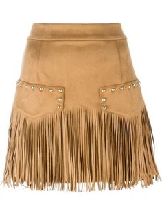 Classy Cowgirl Outfits, Bohemian Style Skirts, Beige Mini Skirt, Suede Fringe Skirt, Faux Suede Skirt, Beige Skirt, Bohemian Skirt, Short Fringe, Suede Mini Skirt