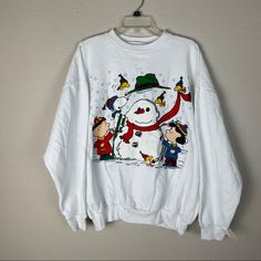 Peanuts Novel Teez Design Sweatshirt Vintage Size Xl Design Sweatshirt, Sweatshirt Vintage, Sweatshirt Designs, Vintage Sweatshirt, Mens Jackets, Jackets & Coats, Man Shop, Sweatshirts, Silver