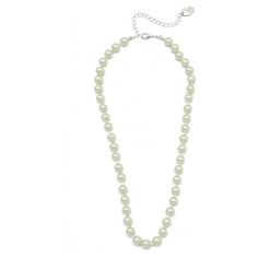 Elevate your style with Time and Tru's Faux Pearl Necklace for women, a must-have accessory that brings classic elegance and sophistication to your outfit. The adjustable length and extender chain provide personalized styling options, making this lustrous necklace suitable for various necklines and preferences. The "pearl white" color adds a touch of timeless beauty to any outfit. Whether you're treating yourself or searching for the perfect gift, this classic faux pearl necklace is sure to impr Classic Adjustable Necklaces For Party, Classic Adjustable Pearl Necklace For Party, Classic Adjustable Pearl Necklace For Formal Occasions, Elegant Adjustable Pearl Necklace For Formal Occasions, Classic Adjustable Necklace For Formal Occasions, Elegant 16 Inch Pearl Necklace For Formal Occasions, Elegant 16 Inch Silver Pearl Necklace, Elegant Formal Pearl Necklace 16 Inch, Classic Adjustable 16 Inch Necklace