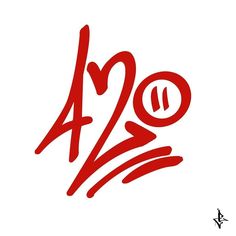 a red and white logo with the word aoo written in cursive writing