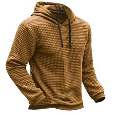 Season:Spring   Fall; Fabric:Polyester,Waffle Fabric; Sleeve Length:Long Sleeve; Look After Me:Washable,Wet and Dry Cleaning; Gender:Men's; Style:Casual,Streetwear,Cool; Elasticity:Micro-elastic; Tops Type:Waffle Hoodies; Occasion:Holiday,Daily,Sports  Outdoor; Fit Type:Regular Fit; Pattern:Plain; Neckline:Hooded; Sports Clothing Sub Category:Hoodie,Waffle Hoodies; Front page:FF; Listing Date:09/01/2023; Bust:; Length:; Shoulder Width:; Sleeve: American Flag Hoodie, Daily Holidays, Waffle Fabric, Basic Hoodie, Fall Clothing, Sports Clothing, Fall Fabric, Sweatshirts Online, Casual Spring