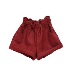 Red Clothes Png, Shorts Png, Highwaist Shorts, Lizzie Hearts, Red Clothes, Micro Shorts, Hot Short, Make Your Own Clothes, Shorts High Waisted