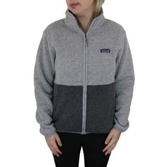 Up for sale is a stunning reclaimed fleece jacket from Patagonia in womens size large. Designed to be your daily go-to anytime there's a chill in the air, the women's Patagonia Reclaimed Fleece jacket is made of a soft and warm wool fabric blend that will keep you cozy when you're on the go. Features full zip front, 2 tone colorblocking, soft and cozy fleece, and fair trade certified so you can feel good about feeling so good. You can instantly feel the quality and warmth of this product in hand Autumn Jacket Women, Vintage Patagonia, Patagonia Jacket, Fall Jackets, Patagonia Womens, Wool Fabric, Zip Jacket, Fleece Jacket, Fair Trade