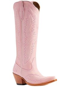 Ariat Women's Casanova Western Boots - Snip Toe Spring Boots With Stacked Heel And Snip Toe, Stacked Heel Snip Toe Boots For Spring, Spring Snip Toe Boots With Reinforced Heel, Wide Calf Snip Toe Boots For Spring, Fitted Boots With Stacked Heel And Snip Toe, Fitted Leather Sole Boots With Closed Toe, Fitted Low Heel Boots With Reinforced Heel, Wide Calf Closed Toe Boots For Spring, Spring Boots With Leather Sole And Low Heel