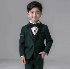 Kid's And Boy's Stylish Formal Dress - Kids & Boys Suit - Suit For Toddler - Boy's Wedding Suit - Gift For Boy's Elegant Suit - Brown Three Piece Two Piece Suit For Boy's Fabric:- Premium Dry clean Recommended Please Check The Standard Sizing Chart Last Picture We make the suit according to our Standard size chart, If you are not sure about Kid's size.  Please Send Me Your Kids Measurement in inches  Please Check the below 1 Jacket Length ? in 2 Shoulder ? in 3 Sleeves Length ? in 4 Вісер- ? in Green Three-piece Suit For Wedding, Green Long Sleeve Three-piece Suit For Wedding, Green Three-piece Wedding Suit, Green Three-piece Long Sleeve Wedding Suit, Fitted Green Three-piece Suit For Party, Green Formal Long Sleeve Suits, Green Long Sleeve Suits For Semi-formal Occasions, Semi-formal Green Long Sleeve Suits, Fitted Green Long Sleeve Suit