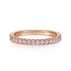 14K Rose Gold Pink Created Zircon Stackable Ring Pink Zircon, Ladies Rings, Diamond Cuff Bracelet, Pearl Bracelet Gold, Gold Rings Stackable, Diamond Fashion Rings, Rose Gold Pink, Sterling Silver Hoop Earrings, Sterling Silver Necklace Pendants