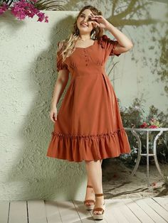 Big Size Dress, Bustier Dress, Jeans Tops, Curvy Outfits, Plus Size Dress, Plus Size Dresses, Plus Size Outfits, Plus Size Fashion