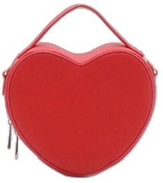 Trendy Heart-shaped Shoulder Bag With Zipper Closure, Valentine's Day Trendy Shoulder Bag With Zipper, Trendy Valentine's Day Shoulder Bag With Zipper, Trendy Shoulder Bag With Zipper For Valentine's Day, Trendy Valentine's Day Shoulder Bag With Heart Print, Trendy Heart Print Shoulder Bag For Valentine's Day, Trendy Shoulder Bag With Heart Print For Valentine's Day, Trendy Heart-shaped Shoulder Bag With Detachable Strap, Valentine's Day Heart Print Crossbody Bag