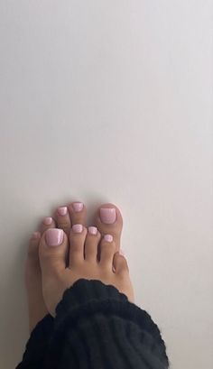 Hottest Summer Nails, Pink Toe Nails, Pink Pedicure, Gel Toe Nails, Milky Nails, Acrylic Toes, Acrylic Toe Nails, Toe Nail Color, Cute Toe Nails