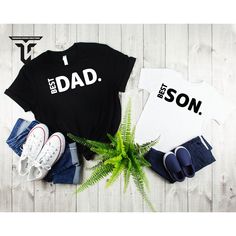 Best Dad Best Son Shirt, Son and Dad Shirts, Dad and Me Shirt, Best Son Best Dad Matching Shirts, Father's Day Gift, Gift For Dad and Son Welcome to Trending Design Creations! Family ties strengthen over time and turn into a legacy. Immortalize these special moments and further strengthen the legacy of the union with these t-shirts. We specialize in creating unique, custom-designed apparel for everyone, using high-quality DTF (Direct-to-Film) printing on a variety of products. Our selection incl Father's Day Black Shirt With Screen Print, Black Shirt With Screen Print For Father's Day, Father's Day Cotton T-shirt With Slogan, Father's Day Cotton Slogan T-shirt, Father's Day Black Cotton Shirt, Black Cotton Shirt For Father's Day, Father's Day Shirt With Text Print And Relaxed Fit, Casual Slogan Shirt For Father's Day, Father's Day Relaxed Fit Text Print Tops