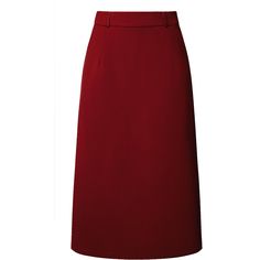 This women's pencil skirt is a stylish and versatile piece of clothing available, designed to flatter every woman's figure with its high waist and sleek silhouette. Crafted with great attention to detail, this skirt is made from a better fabric blend, consisting of a combination of polyester and spandex. The added stretch in the fabric ensures a comfortable fit while still maintaining its shape. The skirt sits comfortably at the natural waistline, accentuating the waist. Chic Red Pencil Skirt For Work, Chic Red Pencil Skirt For Office, Chic Red Pencil Skirt For The Office, Elegant Red Pencil Skirt, High-waist Solid Mini Skirt For Work, High Waist Solid Color Mini Skirt For Work, Red Midi Pencil Skirt For Work, Elegant High Waist Red Skirt, Elegant Red Pencil Skirt For Work