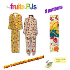 Get ready to sleep like a dream in these Butter-smooth, fruit-themed pajamas! Whether you're lounging or catching some zzz's, these ultra-comfy PJs will have you feeling fresh and fabulous. Perfect for both women and men - because who says cute sleepwear is just for one? Available in 5 playful BTS-inspired fruit patterns: 🍉 Watermelon TaeJoon (Watermelon) 🍋 Lemon Lime Kook (Lemon & Lime) 🍌 Banana JinMin (Bananas) 🍓 Strawberry Hobi (Strawberries) 🍊 Tangy Cat (Tangerine) With these designs, y Comfy Sleepwear, Watermelon And Lemon, Comfy Pjs, Cute Sleepwear, Womens Pyjama Sets, Cute Comfy, Fruit Pattern, Pajamas Set, Lemon Lime