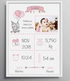 Baby Shadow Box, Baby Shower Background, Diy Photo Book