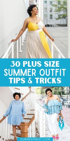 Steal these 30 smart plus size style tips for summer! Use these tips to create the perfect plus size summer outfits for 2022! If you're looking gof casual plus size fashion for women, definitely read this post! Plus Size Date Night Outfits Summer, Plus Size Style Tips, Plus Size Date Night, Tips For Summer, Plus Size Summer Fashion, Holiday Outfits Summer, Outfit Tips, Date Night Outfit Summer, Summer Holiday Outfits