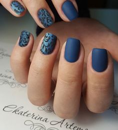 Blush Pink Nails, Unghie Nail Art, Pretty Nail Colors, Manicure Nail Designs, Lace Nails, Manicure Gel, Stylish Nails Designs, Pretty Nail Art Designs, Blue Nail