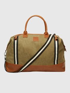 Brouk and Co Original Weekender Bag | Gap Large Capacity Khaki Canvas Bag For Travel, Functional Weekender Bag With Adjustable Strap For Weekend Trips, Khaki Canvas Bag For Travel, Casual Canvas Shoulder Travel Bag, Khaki Large Capacity Shoulder Bag For Travel, Khaki Shoulder Bag With Large Capacity For Travel, Travel Shoulder Bag With Adjustable Strap For Weekend Trips, Large Capacity Khaki Shoulder Bag For Travel, Adjustable Strap Tote For Weekend Trips