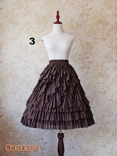 Gorgeous Layered Spiral Petticoat by Sentaro Dusty Purple, Lolita Dress, Petticoat, Light Purple, Free Size, The Dress, Victorian Dress, Full Length, Ballet Skirt