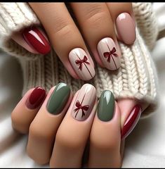 Spiderweb Design, Themed Nails, Long Almond, Fall Nail Trends, Green Nail Designs, Minimalist Nail Art, Blush Nails