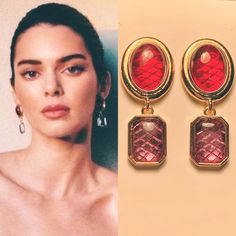 New Red & Purple Resin Over Python Print 925 Sterling Silver Posts Gold-Plated Brass Hammered Backs Pushback Style 1.7” Long , 3/4 Of An Inch Wide Style Similar To Jelly Earrings Aso Kendall Jenner In Vogue, Meghan Markle Duchess Of Sussex In Variety, Halsey On Instagram And On Ella Balinska Luxury, Designer Look! Comes Packaged In A Gift Box! Perfect For Christmas, Birthdays, Holidays, Girls Night Out, Black Tie, Festivals, Anniversaries, Etc. Party Red Gemstone Earrings, Gemstone Earrings For Party, Ella Balinska, Purple Resin, Pearl Cuff, Valentines Earrings, Turquoise Earrings Dangle, Python Print, Long Dangle Earrings