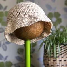 "Cream colour crochet bucket hat handmade with high quality 100% mercerized cotton is durable, strong, and totally washable. (Which makes it a perfect fit for the beach or outdoor markets and festivals.)  The slightly ruffled brim keeps sun out of your face and eyes, but doesn't impair sight lines, making it an ideal hat for spring and summer. Hat is light and comfy and it comes is many colour varieties.  Hats are one-size, fitting the average head 21-22.5\" with some stretch for comfort.  See d Hat Cottagecore, Custom Bucket Hats, Hat Cream, Bucket Hat Summer, Embroidered Bucket Hat, Kids Bucket Hat, Summer Hats Beach, Summer Hats For Women, Festival Hat