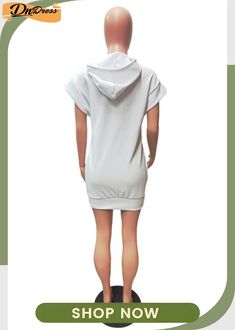 White Fashion Casual Letter Print Basic Hooded Collar Short Sleeve Dress Dresses White Fashion Casual, Short Sleeve Dress, Product Name, White Fashion, Letter Print, Letter Prints, Fashion Casual, Sleeve Dress, Casual Fashion