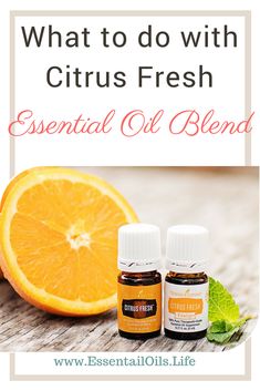 Citrus Fresh Essential Oil, Homemade Essential Oils, Tangerine Essential Oil, Spearmint Essential Oil, Citrus Essential Oil, Diy Recipe, Grapefruit Essential Oil