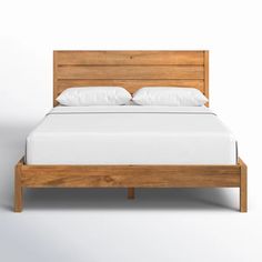 Oslo Solid Wood Bed Large Headboard, Black Friday Furniture, Wood Frame Construction, Solid Wood Bed, Wood Bed, Wood Beds, Solid Mango Wood, Bedroom Furniture Beds