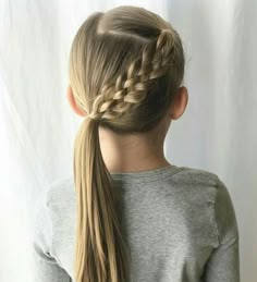 Simple And Beautiful Hairstyles, Girls Hair Styles, Girl Hair Styles, Kid Hair, Fishtail Braid