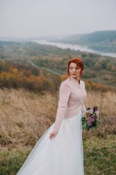 Long back dusty pink jacket, Bridal Jacket, Felted Pink Bolero Dusty rose color wedding jacket - bridal jacket - powder pink color jacket. Elegant wedding jacket for spring - summer weather. This bridal coat is suitable for spring and autumn or cold summer. Dusty rose wedding Jacket looks gorgeous and elegant. The felted pink bolero is made from merino wool and all decorated with fibers. Materials: Merino wool, silk, fibers. Size chart I felt each jacket according to individual measurements. Ple Feminine Fall Wedding Outerwear, Feminine Fitted Wedding Outerwear, Feminine Fitted Outerwear For Wedding, Elegant Pink Outerwear For Wedding, Fitted Pink Outerwear For Wedding, Pink Fitted Outerwear For Wedding, Rose Color Wedding, Bolero Rose, Pink Bolero