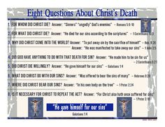 the text is written in blue and white with an image of a crucifix