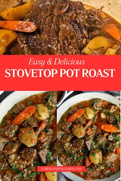 easy and delicious stove top pot roast recipe