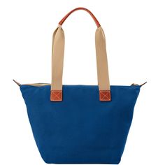 A Total Classic  A classic silhouette meets iconic lightweight Italian cotton canvas in this casual carryall, perfect for warm weather adventures and more. Casual Canvas Shoulder Bag For Weekend, Blue Canvas Bag With Zipper Closure, Blue Canvas Tote Bag With Zipper Closure, Blue Canvas Tote Bag With Zipper, Casual Canvas-lined Shoulder Bag For Weekend, Casual Shoulder Bag With Canvas Lining For Weekend, Blue Tote Weekender Bag With Zipper Closure, Weekend Shoulder Bag With Canvas Lining, Blue Canvas Bag With Zipper For Travel