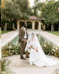 Private LA Estate wedding photos Rustic Bride, Wedding California, Private Estate Wedding, Luxury Brides, Bride And Groom Photo, Bride And Groom Pictures, Groom Photo, Elegant Bride, Bride And Groom Photos