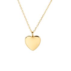 Introducing the Lev Heart Necklace, a timeless symbol of love and affection. This elegant piece features a beautifully polished heart pendant, crafted in exquisite gold, that dangles delicately from a slender chain. Perfect for everyday wear or special occasions, the Lev Heart Necklace adds a touch of grace and charm to any outfit.  Hypoallergenic, nickel, and lead-free; Tarnish resistant. Made of 14K gold plated over sterling silver. Timeless Symbol, Love And Affection, Forever Jewelry, Jewelry Ring Box, Men's Jewelry Rings, Watch Necklace, Womens Jewelry Rings, Statement Jewelry, Badger