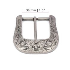 "Buy Western belt buckle Antique silver finish Floral engrave Fits belts up to 1 1/2\" (38 mm) Heavy solid FIT FOR: UP TO 1 1/2\" (38 mm) belt straps BUCKLE SIZE: 2.4\" x 2.5\" (6.0 cm x 6.4 cm) MATERIAL: Metal COLOR: Antique silver CONDITION: New INCLUDED: Buckle BUILD YOUR CUSTOM BELT! 1) buy belt buckle from my store https://www.etsy.com/shop/AlekssMovins?ref=seller-platform-mcnav&section_id=25674704 2) choose belt strap from my store https://www.etsy.com/shop/AlekssMovins?ref=seller-plat Viking Belt, Anniversary Flowers, Western Belt Buckles, Custom Belt, Western Belt, Cowboy Style, Western Belts, Solid Metal, Metal Color