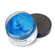 PRICES MAY VARY. Title: Temporary Blue Hair Wax, YHMWAX 4.23oz Instant Hairstyle Mud Cream, Natural Hair Coloring Wax Material Disposable Hair Styling Dye Ash for Cosplay,Party,Masquerade, Halloween.etc (Blue). Product Type: Products > Hair Care > Styling Products > Clays Diy Hair Coloring, Hair Color Wax, Ultra Beauty, Temporary Hair Dye, Diy Hair Color, Colour Hair, Silver Grey Hair, Temporary Hair Color, Hair Pomade