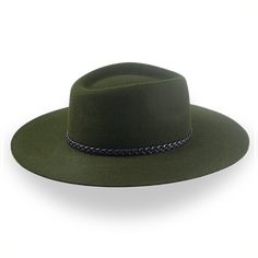 Description Materials Craftsmanship Hat Care Shipping Returns Product Description Embrace the Outdoors with a Wide Brim Outback Fedora The Bush is more than just a hat; it’s an experience. With its distinctive dark olive green hue and wide brim, this fedora is the ideal companion for any outdoor adventure. Inspired by the wild western spirit, it makes a bold style statement for both men and women. Customizable to reflect your unique personality, The Bush ensures that every journey is truly your Homburg Hat, 1940 Style, Outdoor Hut, Gambler Hat, Outback Hat, Mens Hats Fashion, Fedora Hat Men, Homburg, Chapeau Cowboy