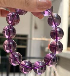 Material:Purple Amethyst Quartz beads size : Approx 17+mm quantity: one strand  6mm approx 29 pcs one strands 7mm approx25 pcs one strands 8mm approx 22 pcs one strands 9mm approx 21pcs one strands 10mm approx 19 pcs one strands 11mm approx 18pcs one strands 12mm approx 16 pcs one strands 13mm approx 16 pcs one strands 14mm approx 15 pcs one strands 15mm approx 14pcs one strands 16mm approx 14 pcs one strands 17mm approx 13pcs one strands 18mm approx 13pcs one strands 19mm approx 12pcs one stran Purple Crystal Bracelet With 8mm Beads As A Gift, Purple Round Beads Crystal Bracelet For Healing, Lavender Bracelets With 8mm Beads, Purple Amethyst Bead Jewelry, Purple Beaded Bracelets With Round Beads For Gifts, Purple Beaded Bracelets With Round Beads As Gift, Handmade Purple Crystal Bracelet With Round Beads, Lavender Hand-strung Bracelets With Round Beads, Purple Round Beaded Bracelet For Gift