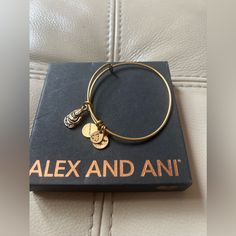 Never Worn Color: Bronze Color Bronze, Alex And Ani, Womens Jewelry Bracelets, Women Jewelry, Bracelet, Gold, Women Shopping, Color