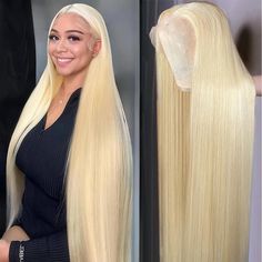 PRICES MAY VARY. 【613 Lace Front Wig Human Hair Quality】: 100% 12A Remy Human Hair Wigs, Hd Transparent Lace Front Wigs Human Hair. Super Soft and Natural Looking, No shedding, Tangle Free. Glueless Wigs Human Hair Pre Plucked with Natural Hairline. 【Blonde Lace Front Wigs Human Hair Advantage】: The Color is Beautiful and Popular, Lace Frontal Wig is Invisible, Soft, Breathable and Comfortable. Can Be Dyed, Permed, Bleached and Restyled as Your Needs,Small Knotss For More Beautiful and Comfortab 30 Inch Blonde Wig, 613 Blonde Wig, 613 Straight Wig, 613 Hd Lace Wig, 613 Lace Front Wig, Straight Blonde Hair Wigs & Hair Extensions, Ice Blonde Hair Wigs & Extensions, Big Blonde Hair, Hair For Women