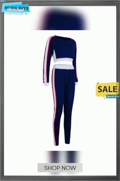 Women Sets Women Red Blue Black 2 Pcs Sweatsuit Cotton Summer Pullover Suits Women Outfit Two Piece Tracksuits Fitted Blue Tracksuit For Loungewear, Casual Blue Long Sleeve Sets, Blue Stretch Sets For Winter, Blue Stretch Tracksuit With Long Sleeves, Blue Stretch Tracksuit For Winter, Stretch Blue Tracksuit For Winter, Casual Blue Color Block Sets, Long Sleeve Two-piece Loungewear Set, Navy Long Sleeve Casual Tracksuit