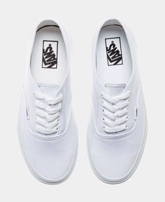 The Vans Authentic has been around since the popular brand came into existence in 1966. The Authentic sneaker has a canvas upper and rubber outsoles. It’s the perfect staple of any Man’s wardrobe. Shoe Palace, Mens Skate Shoes, Vans Authentic, Shoes White, Shoe Care, Skate Shoes, White Style, White Sneaker, Black Shoes