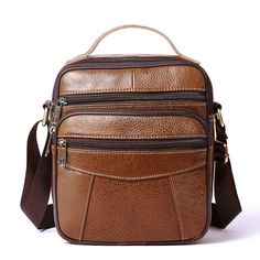 Product Description: ​Men&apos;s Crossbody Sling BagA sling ⁤bag, especially a men&apos;s ​crossbody version, serves as a crucial tool for ⁢carrying‌ daily essentials. Portable and ⁢lightweight, this bag is designed with the man ​on the go in mind. It provides an optimal‌ blend of security and convenience, allowing you to systematically organize and access your belongings with ease. ! Different bags fulfill various roles, ‌and a crossbody ‍bag has⁣ its own unique appeal. Beyond functionality, it can serve as an embodiment of personal style or a means of expression.‌ It lends an added layer of security when commuting, keeping your ⁣possessions close for constant vigilance. The proximity of ⁤a crossbody ‍bag enables you to frequently check on⁣ your valuables, offering peace⁣ of mind.! Proper Mens Crossbody Bag, Daily Essentials, Sling Bag, Cowhide Leather, The Man, The Go, Personal Style, Crossbody Bag, Product Description