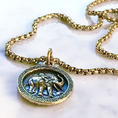 "Wise Elephant Coin Necklace \"But the wisdom from above is first pure, then peaceable, gentle, open to reason, full of mercy and good fruits, impartial and sincere.\" (James 3:17, ESV) PLEASE Check out our Whole Etsy Shop! https://www.etsy.com/shop/BBeNIJewelry?ref=seller-platform-mcnav&page=2#items Features ~ Our signature elephant coin pendant on a round box chain necklace & Bible verse printed on a card Measurements ~ Pendant measures 3/4 inches long Closure ~ Signature lobster claw Judaica Jewelry, Christian Bracelets, Faith Jewelry, Jewish Jewelry, Pewter Pendant, Elephant Necklace, Charm Bangle, Unisex Jewelry, Coin Necklace